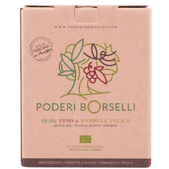 Vino del Podere — Bag In Box di vino rosso IGT Toscana biologico